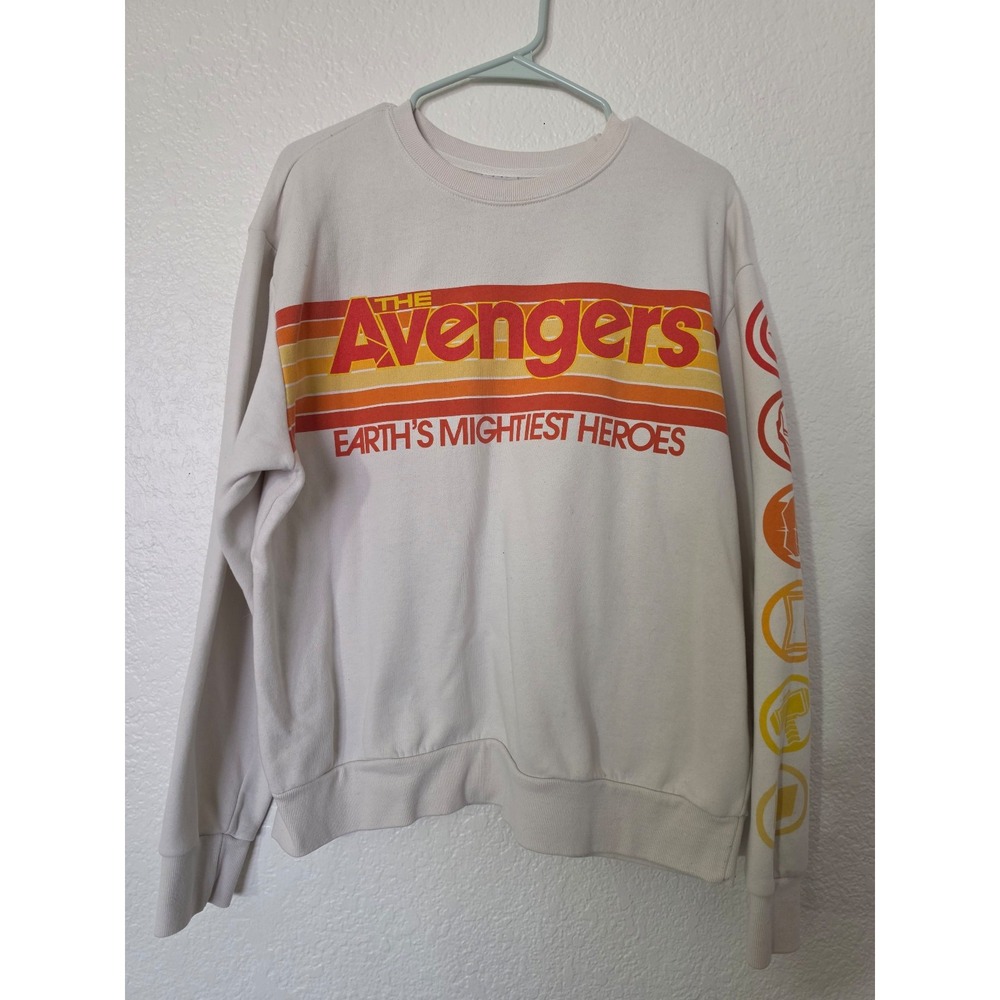 Women's Disney Marvel Avengers Crewneck Sweatshirt, size large